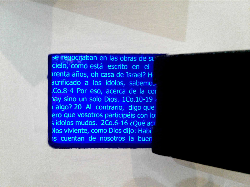 “The concept of idol or the face of God”